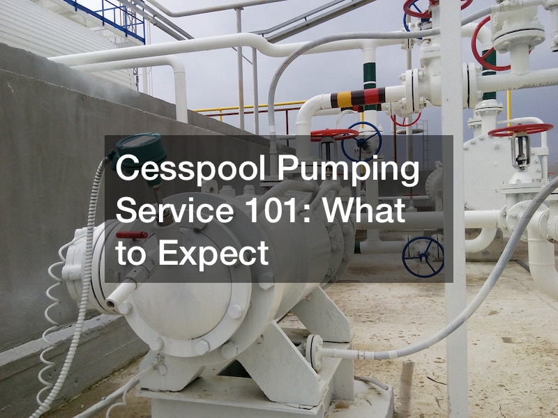 Cesspool Pumping Service 101 What to Expect