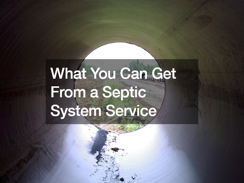 What You Can Get From a Septic System Service